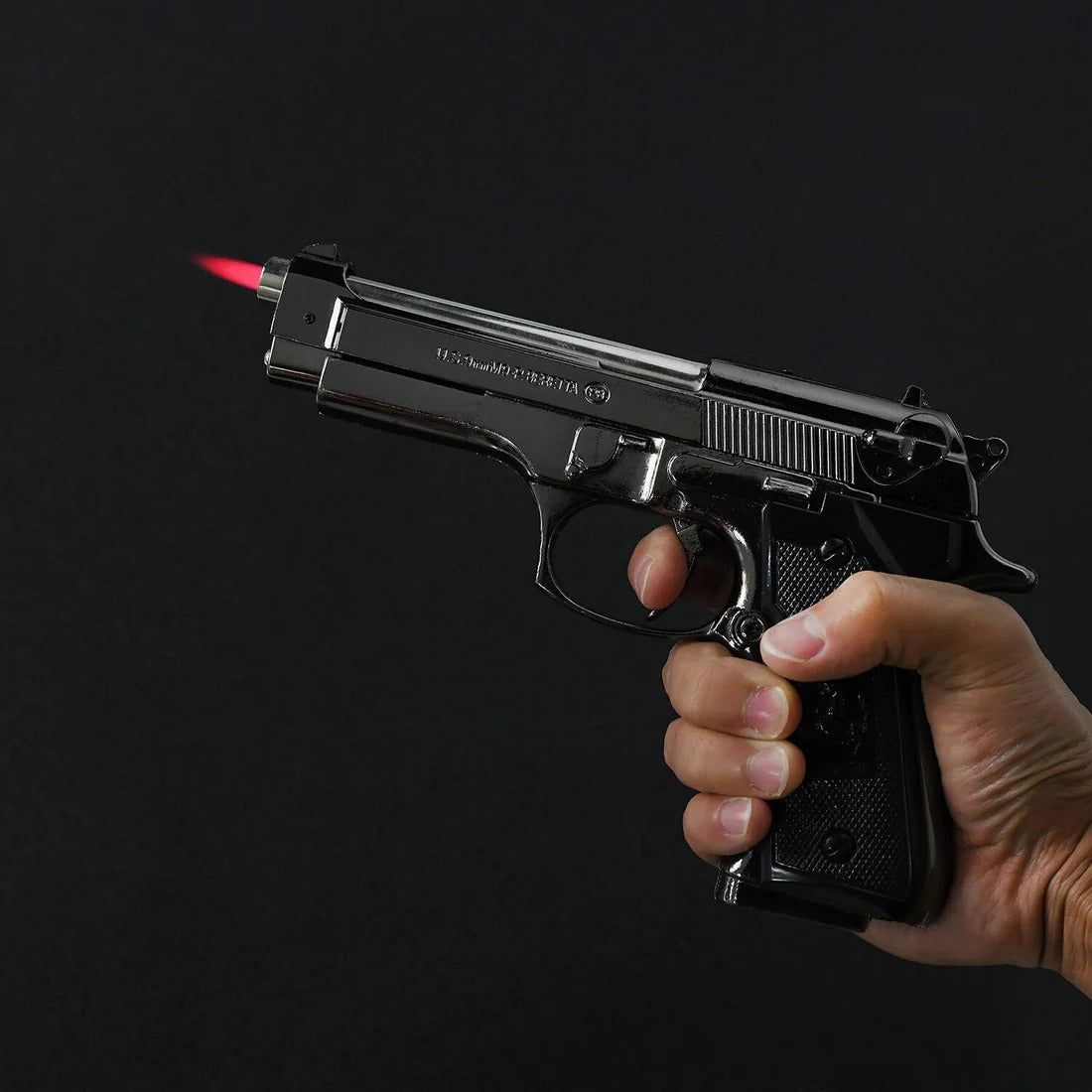 Beretta 9mm Gun Shape Metal Lighter