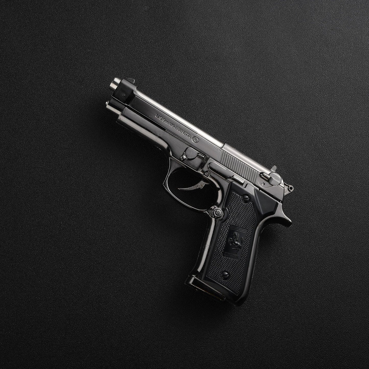 Beretta 9mm Gun Shape Metal Lighter