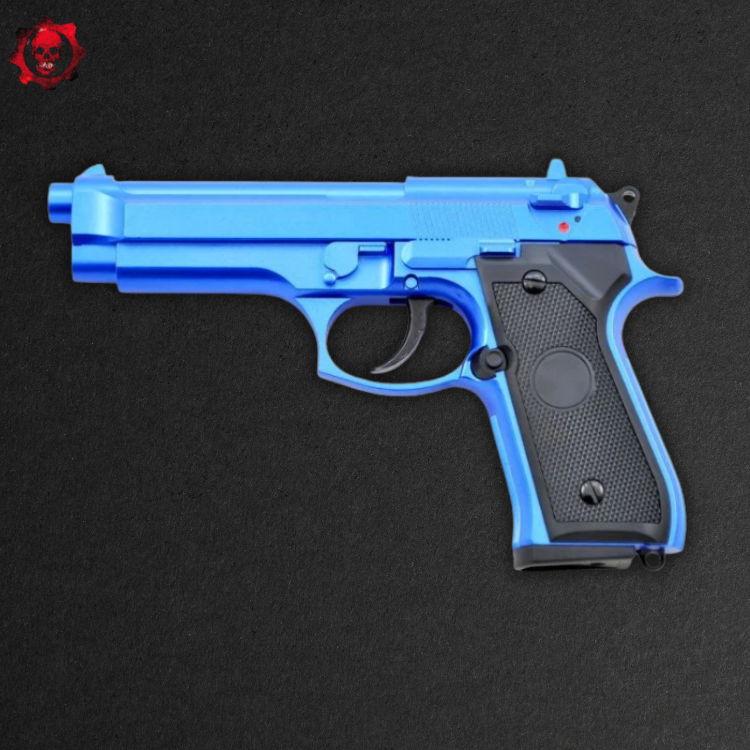 Pietro Beretta M92 9mm Airsoft Toy Gun - BLUE FINISH