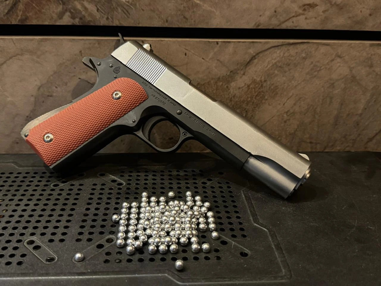 Silver Airsoft M1911 Metal 6mm Shooter Airsoft Toy Gun