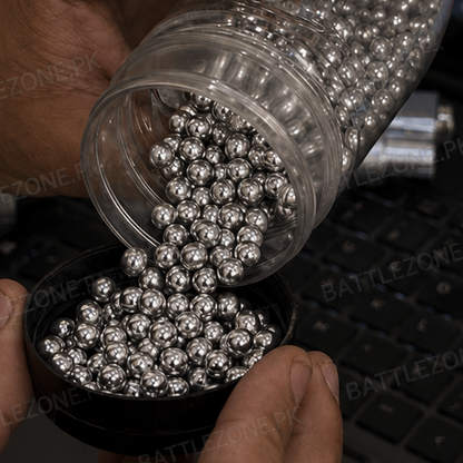 5 Pack of Pellets Silver & Copper Plated Toy Ammo In Pakistan