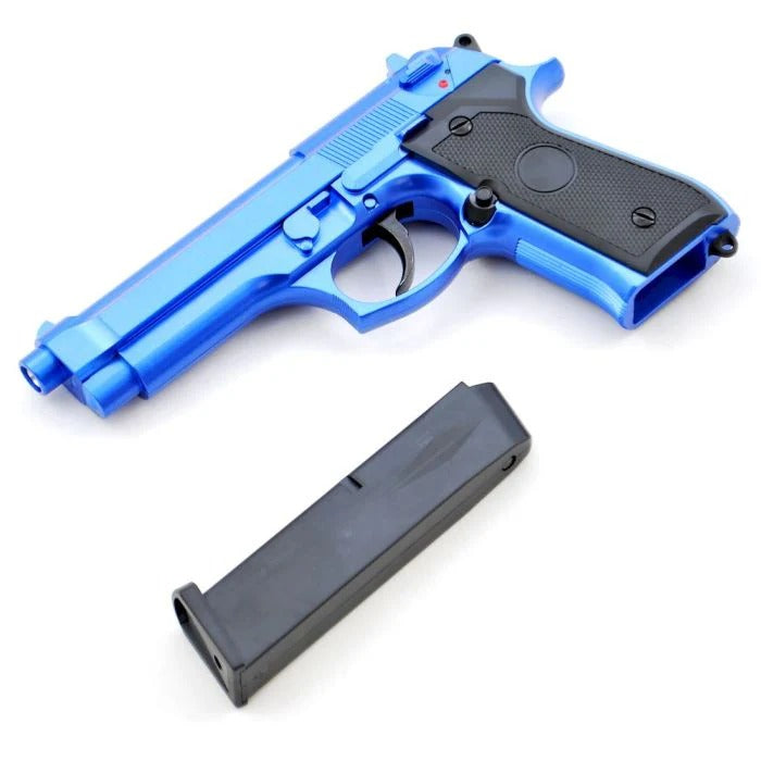 Pietro Beretta M92 9mm Airsoft Toy Gun - BLUE FINISH