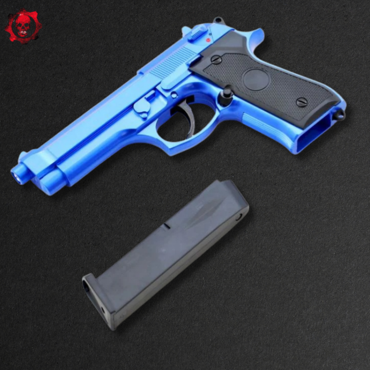 Pietro Beretta M92 9mm Airsoft Toy Gun - BLUE FINISH
