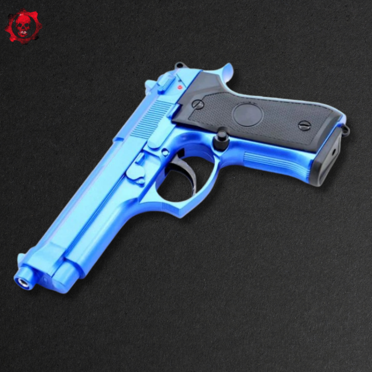 Pietro Beretta M92 9mm Airsoft Toy Gun - BLUE FINISH