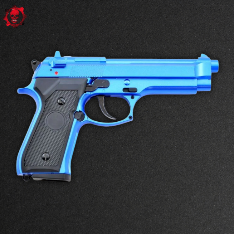 Pietro Beretta M92 9mm Airsoft Toy Gun - BLUE FINISH