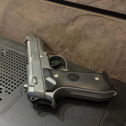 Pietro Beretta M92 9mm Airsoft Toy Gun - SILVER FINISH