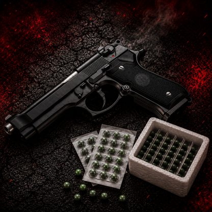 Explosive Safe 9mm Pallets For Airsoft Toy Guns – Plastic Toy Ammo In Pakistan