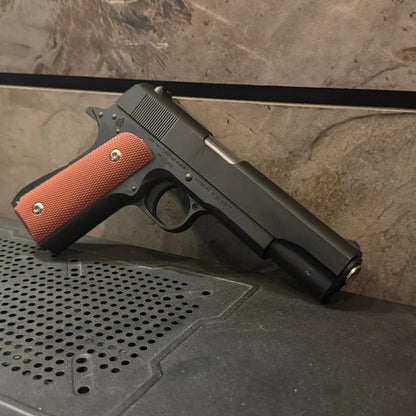 Silver Airsoft M1911 Metal 6mm Shooter Airsoft Toy Gun - SILVER FINISH