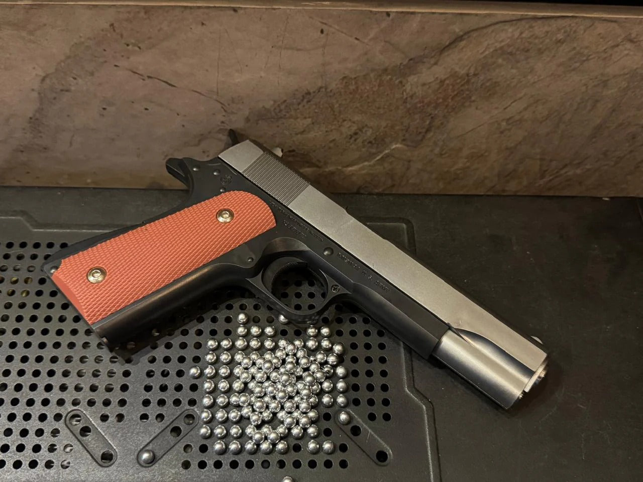 Silver Airsoft M1911 Metal 6mm Shooter Airsoft Toy Gun