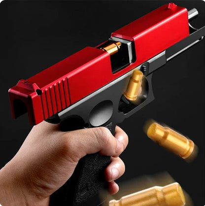Glock Shell Ejection Automatic Soft Bullet Toy Gun For Kids